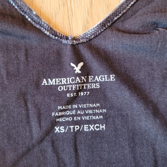 AE | Silver Crushed Velvet Tank Top - XS - Picture 8 of 11